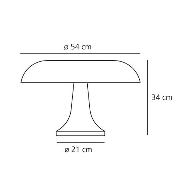 Artemide Nesso tafellamp wit
