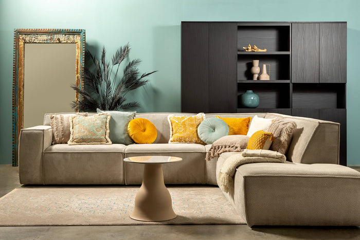 Dutch Decor sierkussen SYNNE - 45x45 cm Rattan