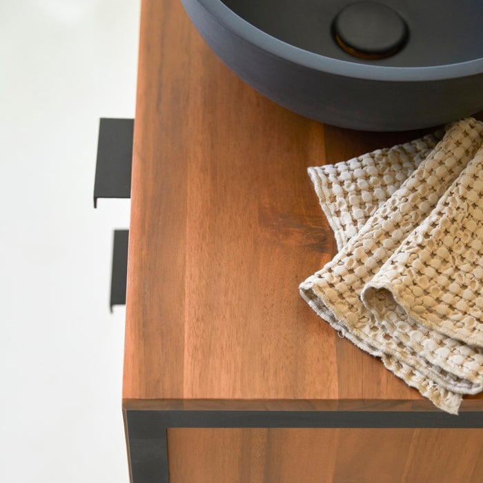 Tikamoon - Urban - Badmeubel in massief acacia 100 cm