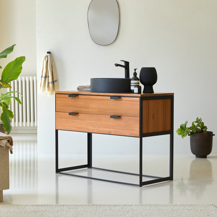 Tikamoon - Urban - Badmeubel in massief acacia 100 cm