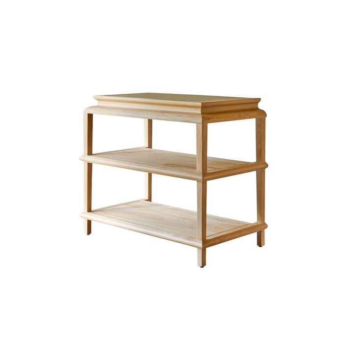 Tikamoon - Massief teakhouten wastafelmeubel Achille 95 cm