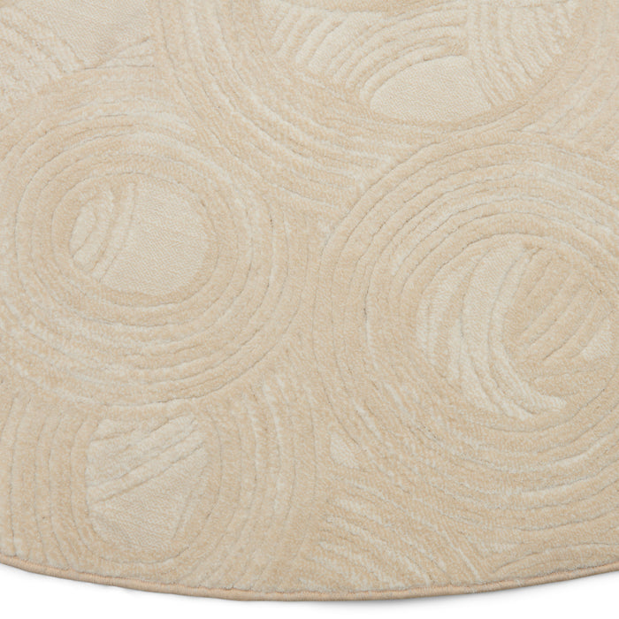 Rivièra Maison - Vloerkleed Delfina Crème 100% Decolan Rechthoekig