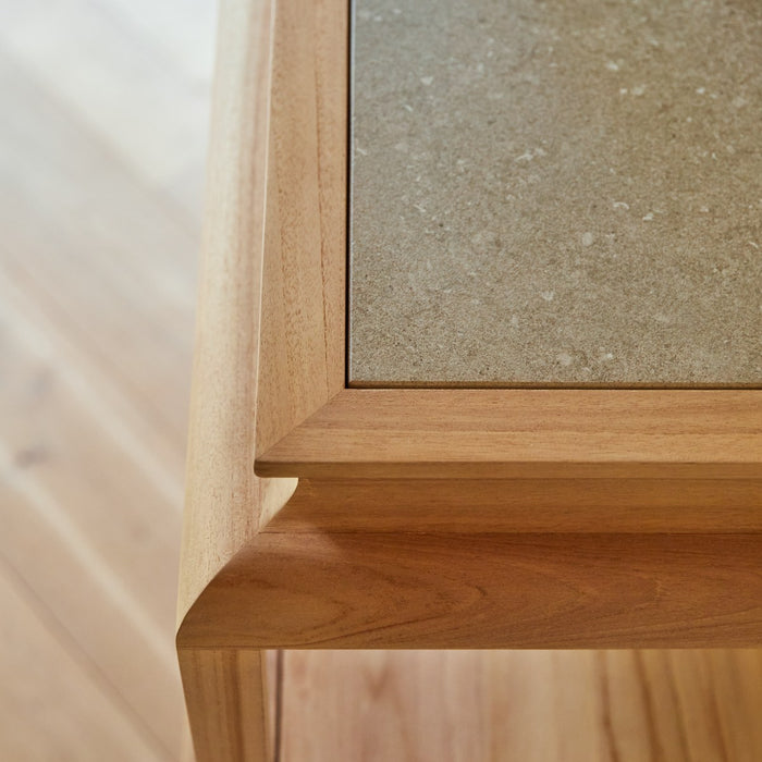 Tikamoon - Consoletafel van massief teakhout Achille 120 cm