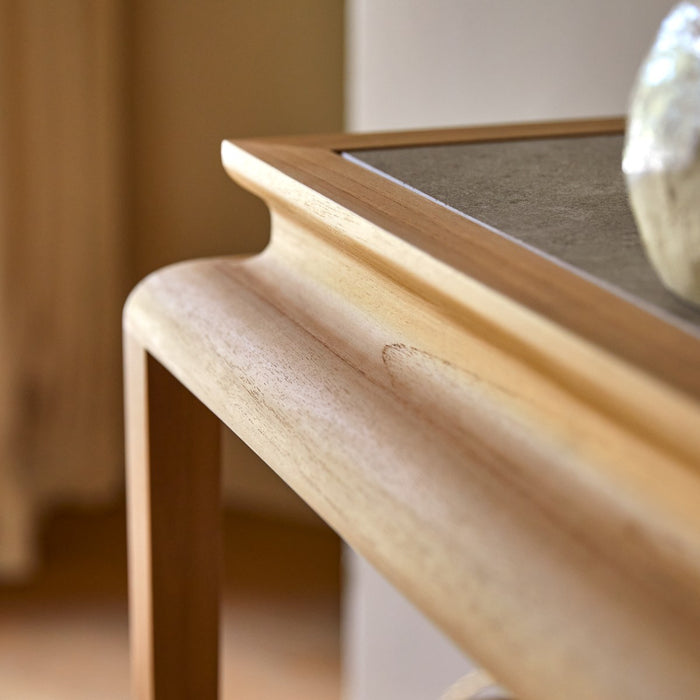 Tikamoon - Consoletafel van massief teakhout Achille 120 cm