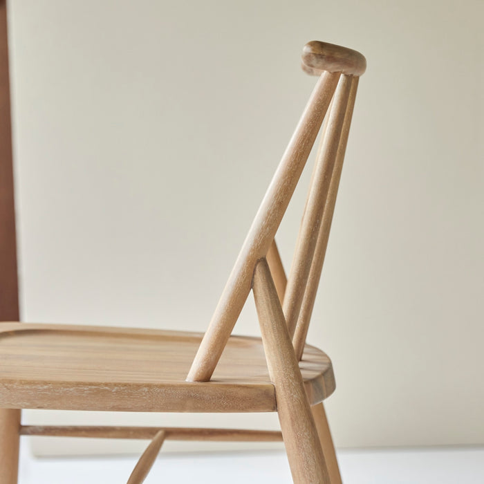 Tikamoon - Stoel in massief acaciahout Léa