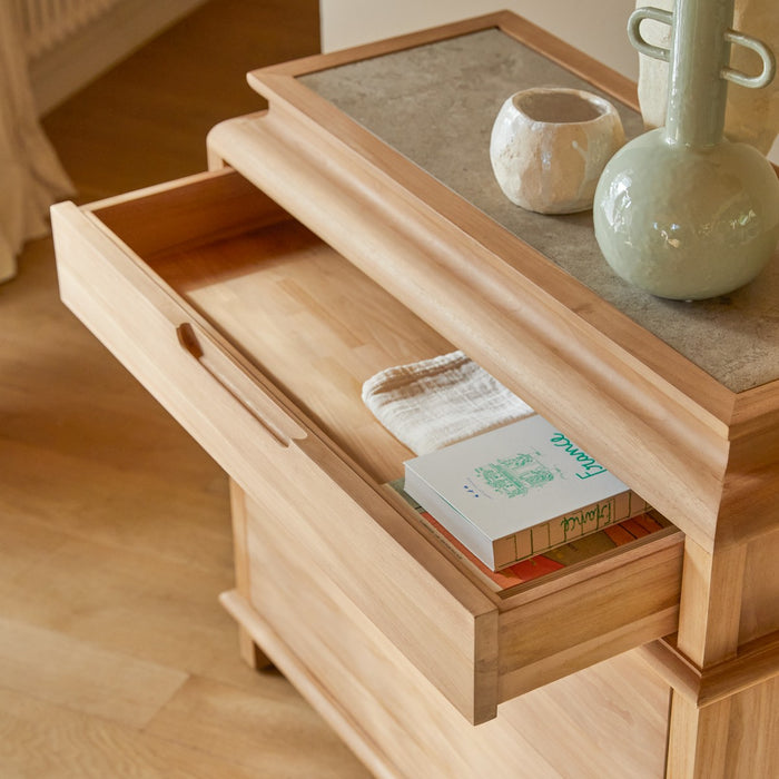 Tikamoon - Massief teakhouten commode