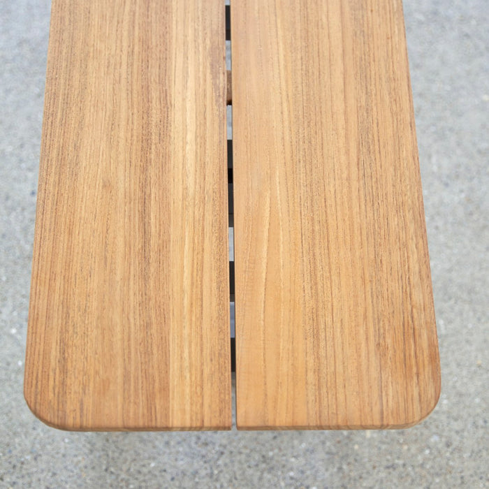 Tikamoon - Harper - Bank van massief teakhout en aluminium