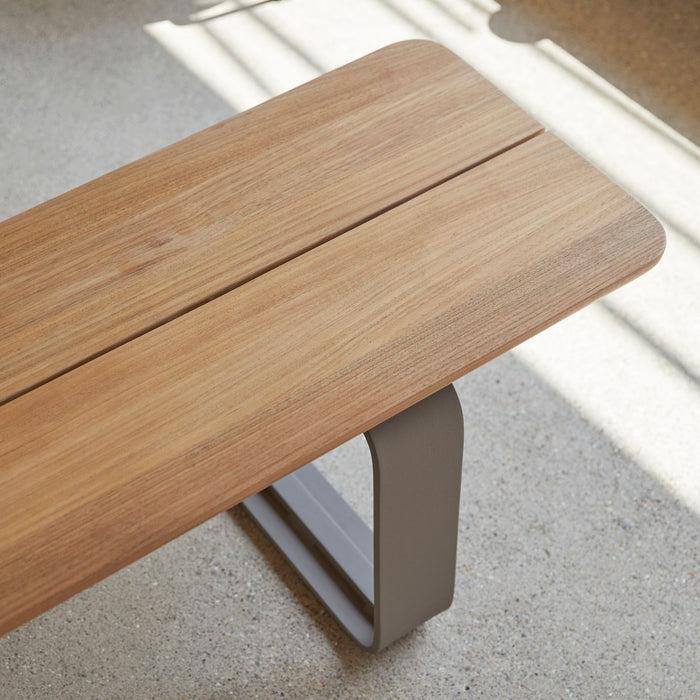 Tikamoon - Harper - Bank van massief teakhout en aluminium