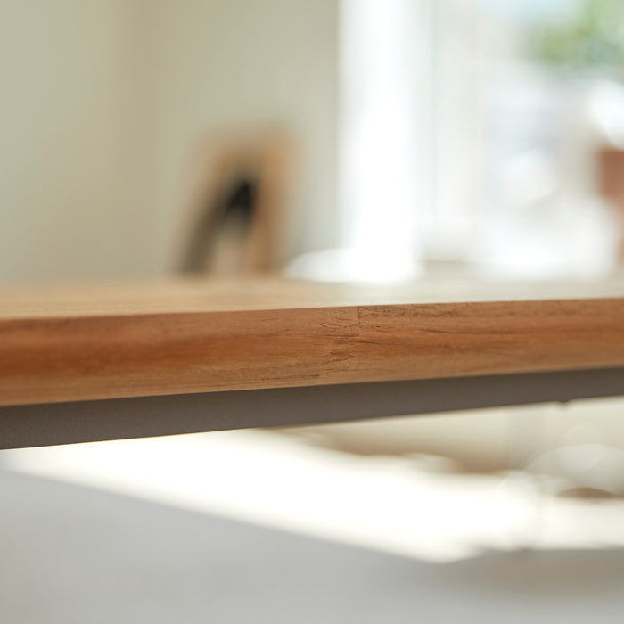 Tikamoon - Harper - Bank van massief teakhout en aluminium