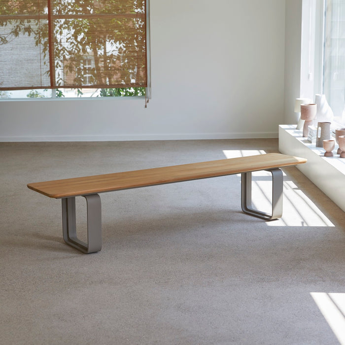 Tikamoon - Harper - Bank van massief teakhout en aluminium