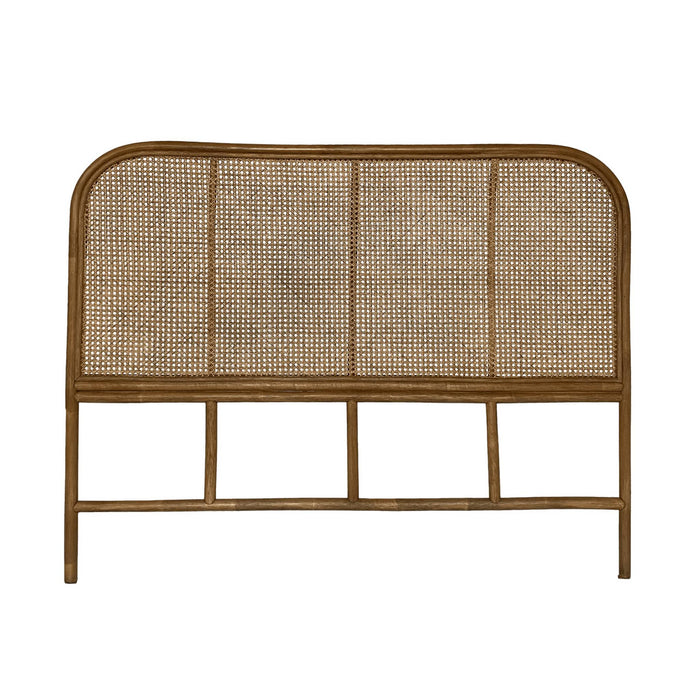 sweeek - Donker rotan en rieten hoofdeinde