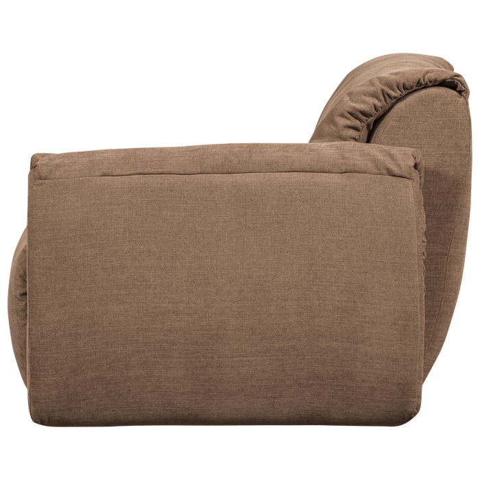 WOOOD Baggy 1-Zits Met Arm Rechts - Geweven Chenille - Bruin -