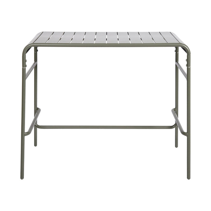 sweeek - Hoge tuintafel 4 plaatsen metaal