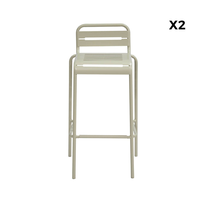 sweeek - Stalen tuinstoel (set van 2)