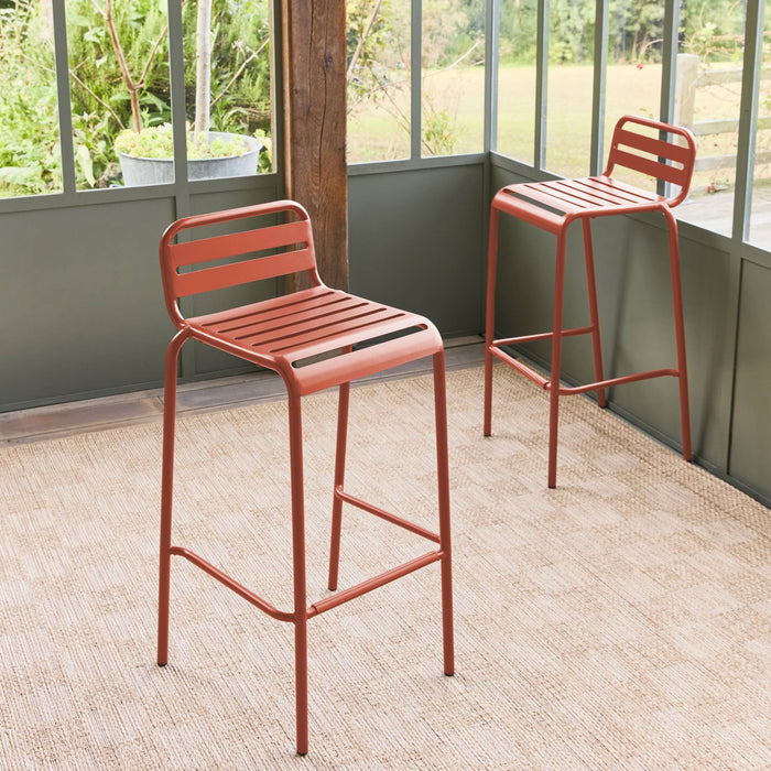 sweeek - Stalen tuinstoel (set van 2)