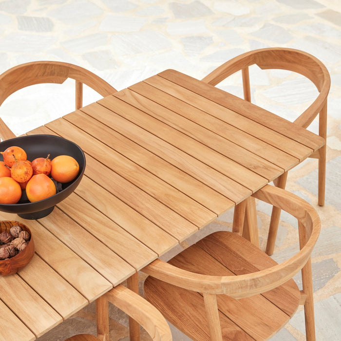 Tikamoon - Antioni - Massief teakhouten tuintafel voor 8|10 personen.