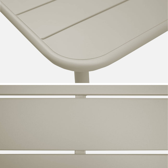 sweeek - Tuintafel 4 plaatsen metaal