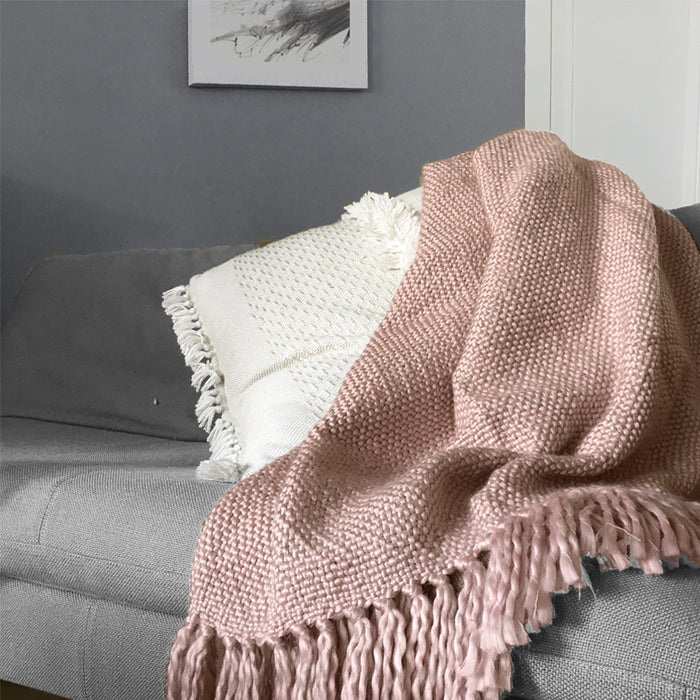 Malagoon Marble Plaid - Roze