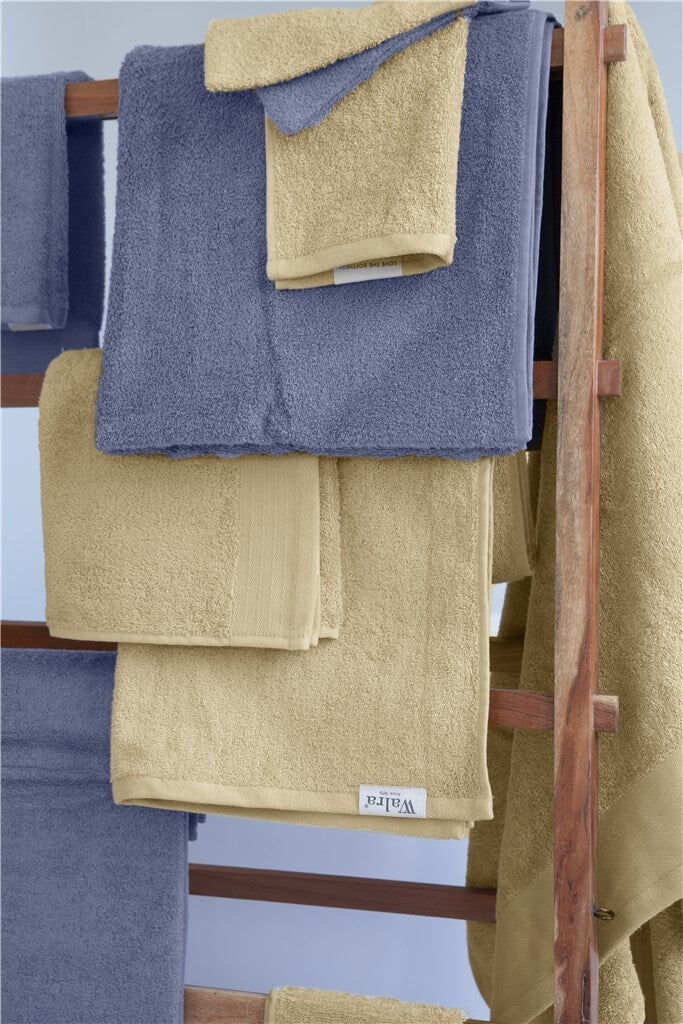 Walra - Gastendoek Soft Cotton (PP) - 2x 30x50 - Indigo