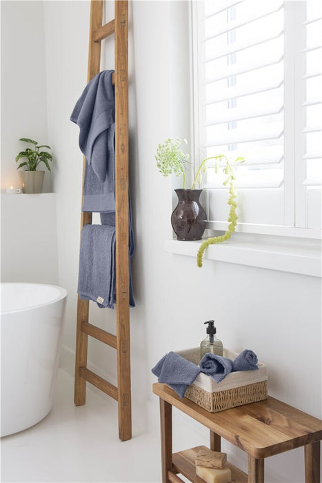 Walra - Gastendoek Soft Cotton (PP) - 2x 30x50 - Indigo