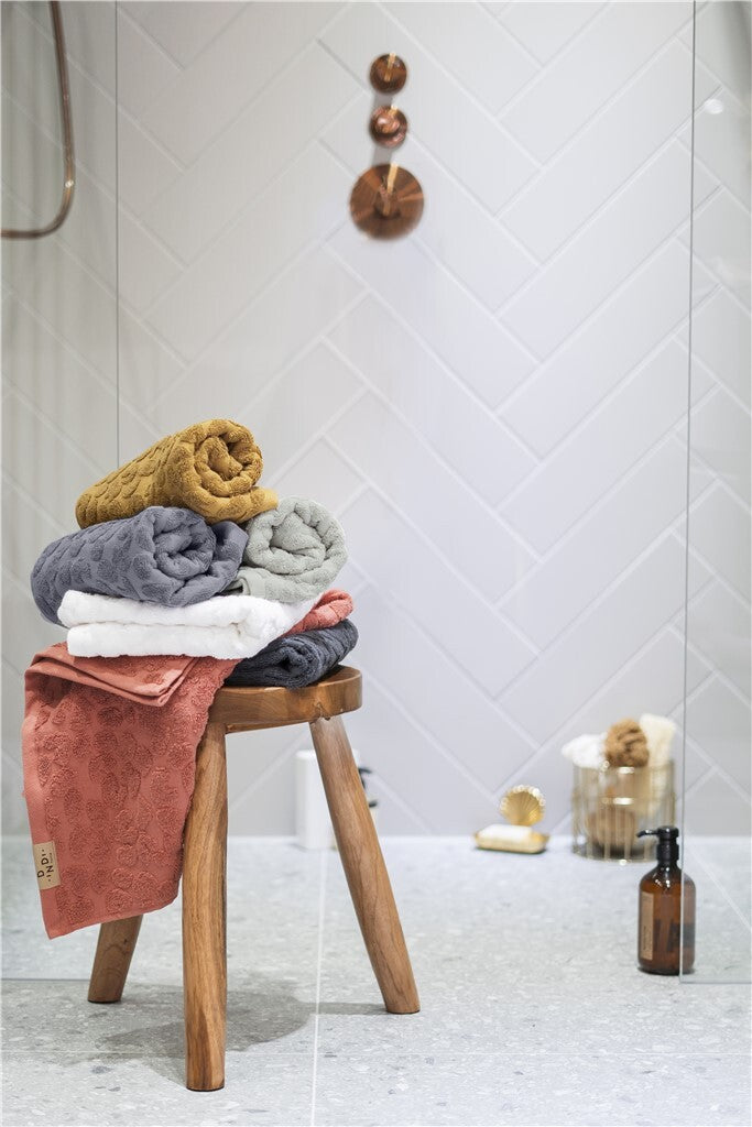 Dindi Home - Baddoek Soft Beauty - 50x100 - Okergeel | Mosterdgeel