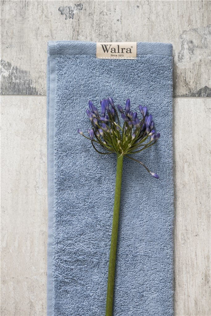 Walra - Gastendoek Soft Cotton - 2x 30x50 - Blauw