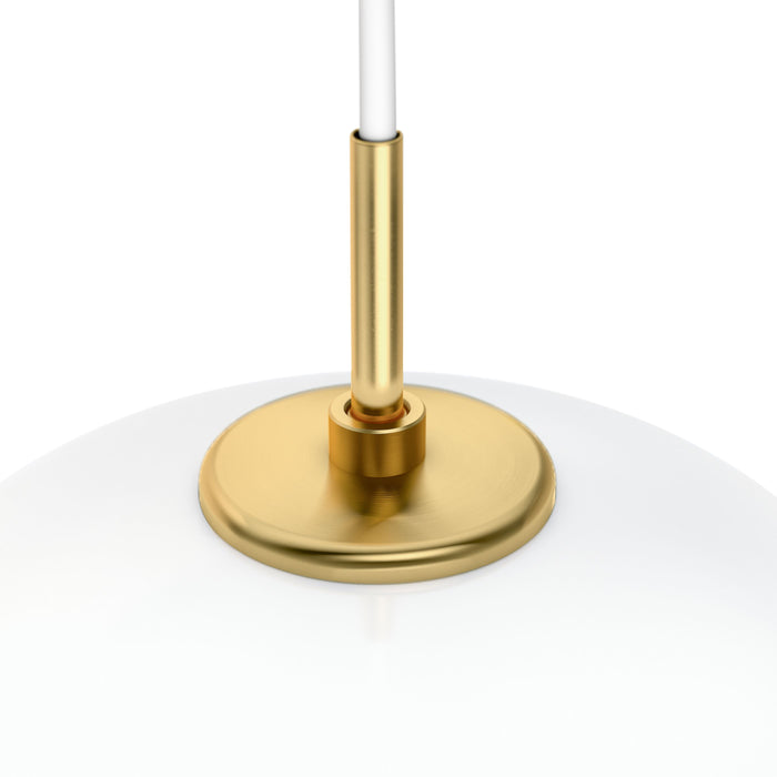 Louis Poulsen VL 45 Radiohus hanglamp Ø250 Brass|Glossy Amber