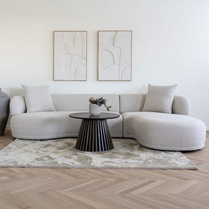 House Nordic - Chaise Longue Bank Rechts - Naturel - Kingston