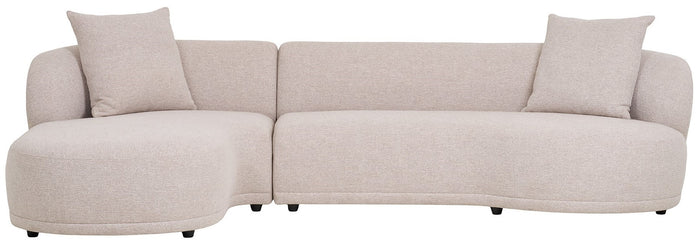 House Nordic Kingston Natural 2-Zits + Chaise Lounge Links