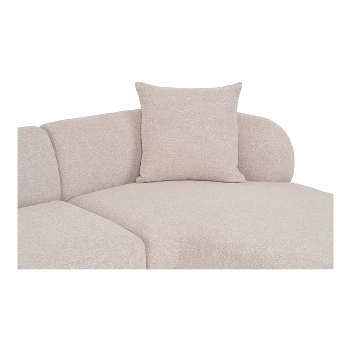 House Nordic - Chaise Longue Bank Rechts - Naturel - Kingston