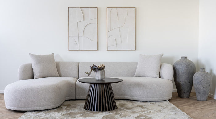 House Nordic Kingston Natural 2-Zits + Chaise Lounge Links