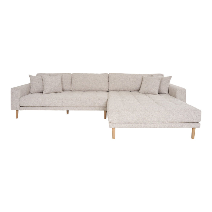 House Nordic - Chaise Longue Bank Rechts - Beige - Lido