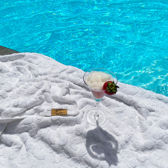 Dindi Home - Badlaken Soft Beauty - 100x180 - Wit