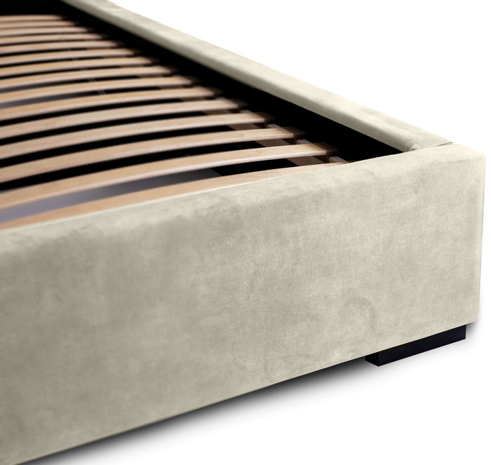 Trae Mobler Porto 160 x 200 cm Gestoffeerd Bed Zand