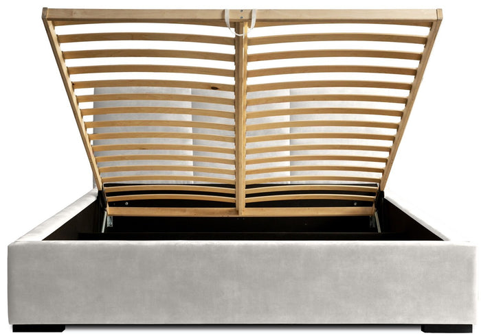 Trae Mobler Porto 180 x 200 cm Gestoffeerd Bed Pearl