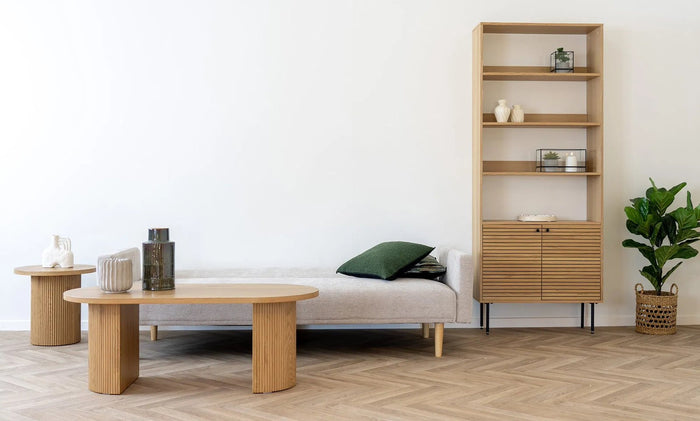 House Nordic Kells Zand 3-Zits Slaapbank