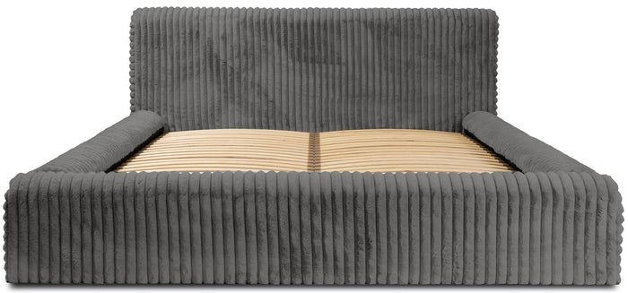 Trae Mobler Hana 140 x 200 cm Gestoffeerd Bed Grijs