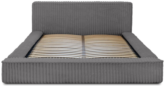 Trae Mobler Melody 180 x 200 cm Gestoffeerd Bed Grijs