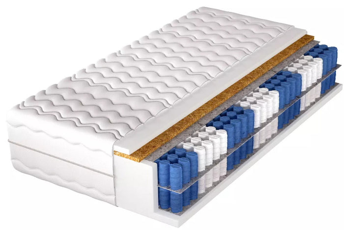 Trae Mobler Koko King 180 x 200 cm Dubbelzijdig Pocketvering Matras