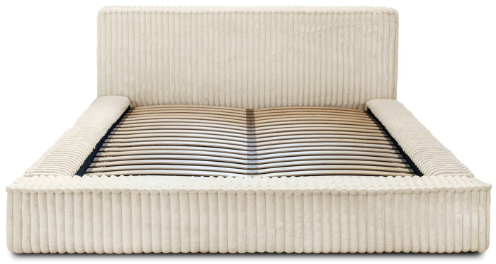 Trae Mobler Melody 180 x 200 cm Gestoffeerd Bed Creme