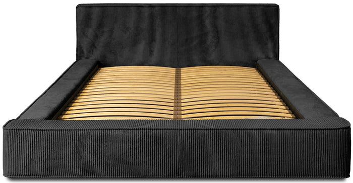 Trae Mobler Harmon 160x200 cm Gestoffeerd Bed Zwart