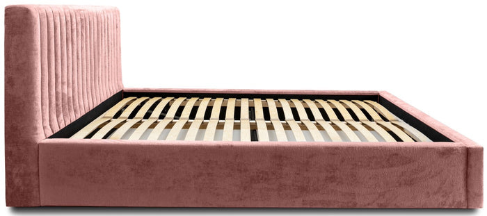 Trae Mobler Vegas 180 x 200 cm Gestoffeerd Bed Stoffig Roze