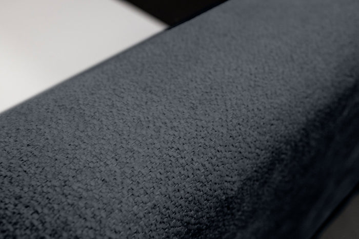 Trae Mobler Dallas 180 x 200 cm Gestoffeerd Bed Donkerblauw