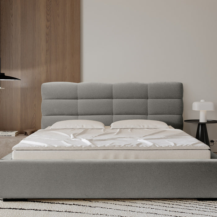 Trae Mobler Faro 180 x 200 cm Gestoffeerd Bed Grijs