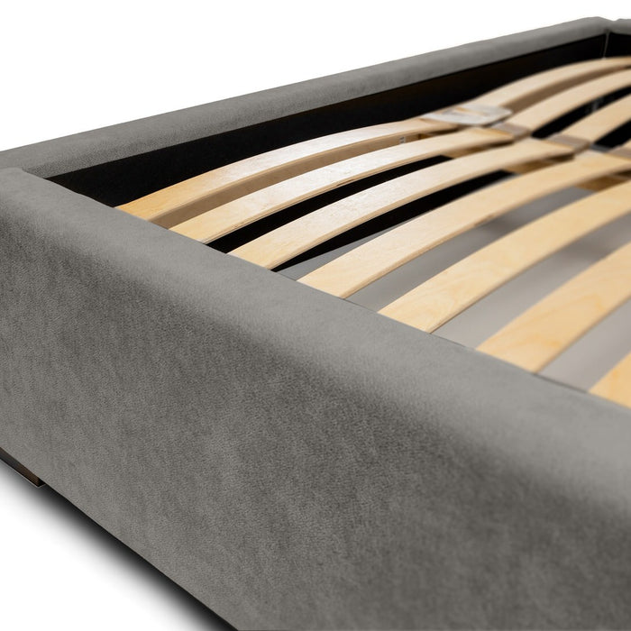 Trae Mobler Faro 180 x 200 cm Gestoffeerd Bed Grijs