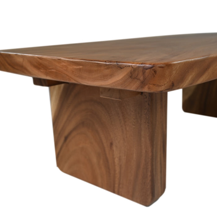 HSM - HSM Collection-Rechthoekige Salontafel-130*70*43-Bruin-Munggur