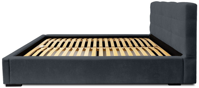 Trae Mobler Faro 160 x 200 cm Gestoffeerd Bed Donkerblauw