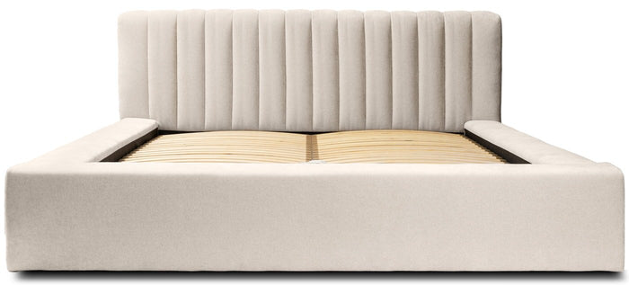 Trae Mobler Como 180 x 200 cm Gestoffeerd Bed Beige