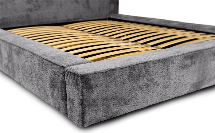 Trae Mobler Fatima 180 x 200 cm Gestoffeerd Bed Tingrijs