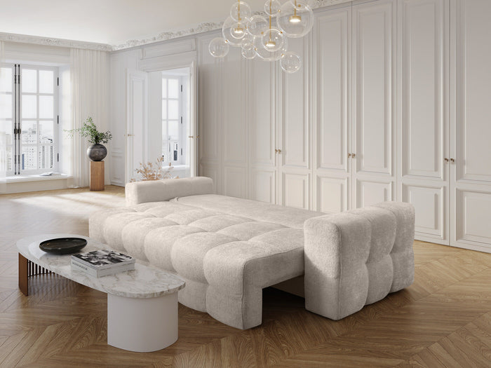 Trae Mobler Lussi 3-Zits Slaapbank Creme